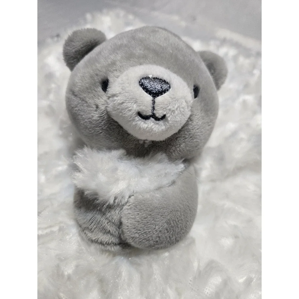 Carters Just One You Grey White Bear Print Lovey 13
